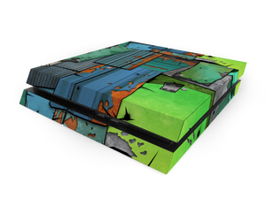 Sony PS4 Fort Metal Decal Skin Kit
