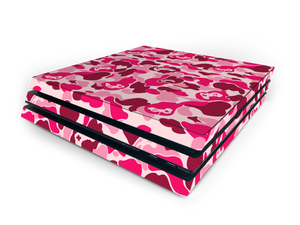 Sony PS4 Pro Pink Game Camo Skin