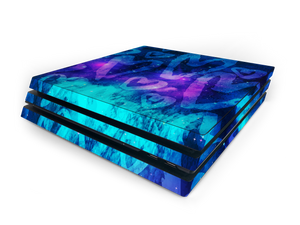 Sony PS4 Pro Space Love Skin
