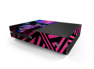Xbox One Pink Cyber Skull Skin