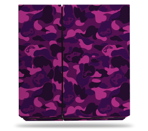 Sony PS4 Purple Game Camo Decal Skin Kit