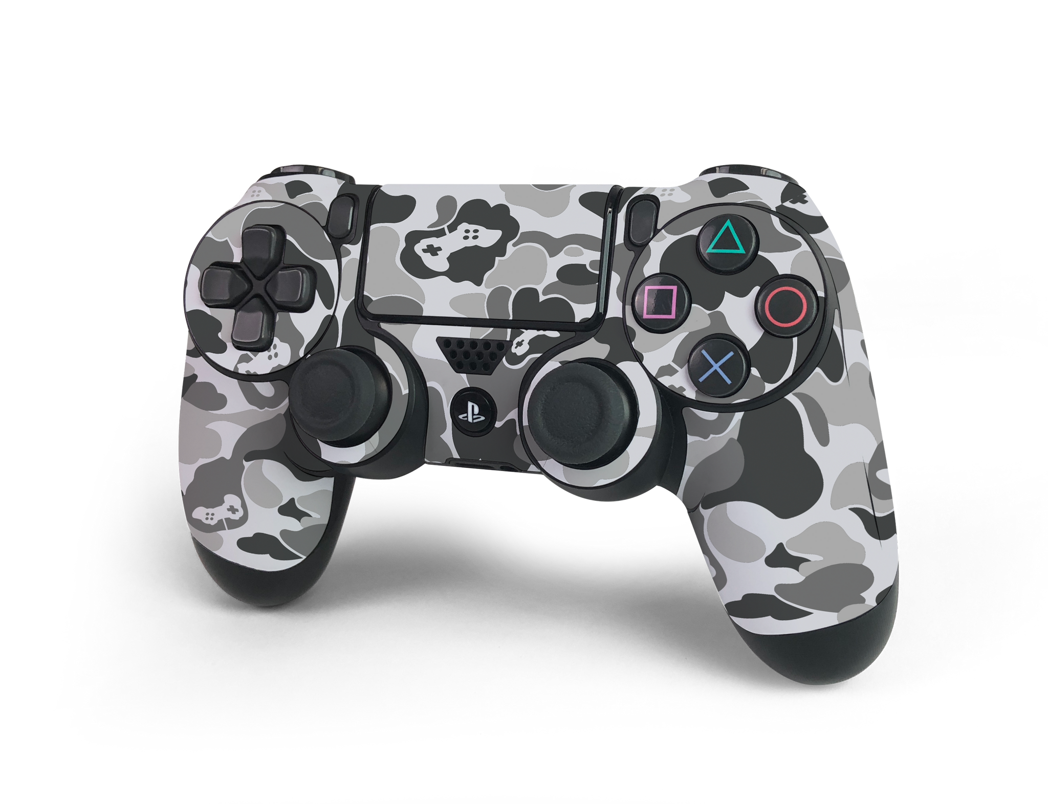 PS4 Controller Grey Skin Decal Kit - Game Decal