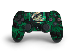 PS4 Controller Canna Skull Decal Kit