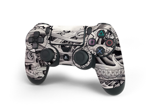 PS4 Controller Skull Tattoo Decal Kit