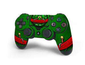 PS4 Controller Turtle Time Raph Decal Kit