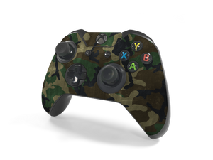 Xbox One Controller Woodland Camo Decal Kit