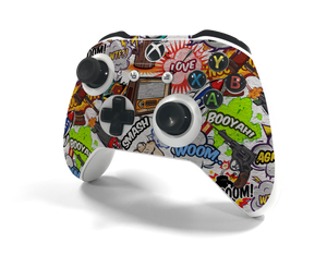 Xbox One S Controller Comic Decal Kit