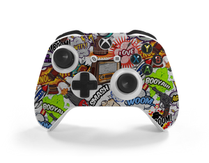Xbox One S Controller Comic Decal Kit