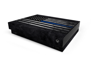Xbox One X Thin Blue Line Skin